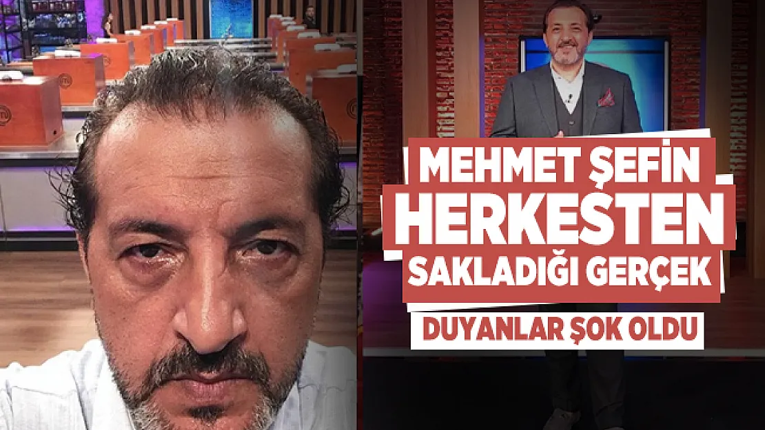Masterchef yarışmasında ünlü şef Mehmet Yalçınkaya'nın herkesten sakladığı gerçek şaşırttı