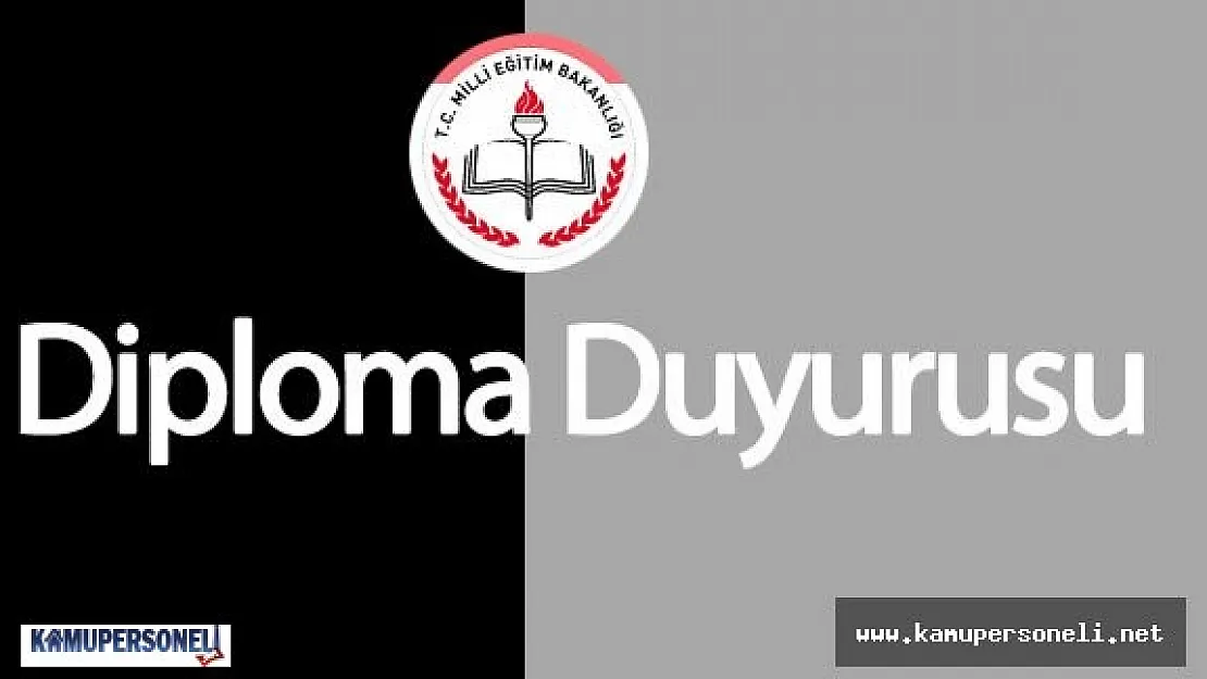 MEB Açıköğretim Lisesi (AÖL) Diplomaları Hakkında Duyuru Yaptı