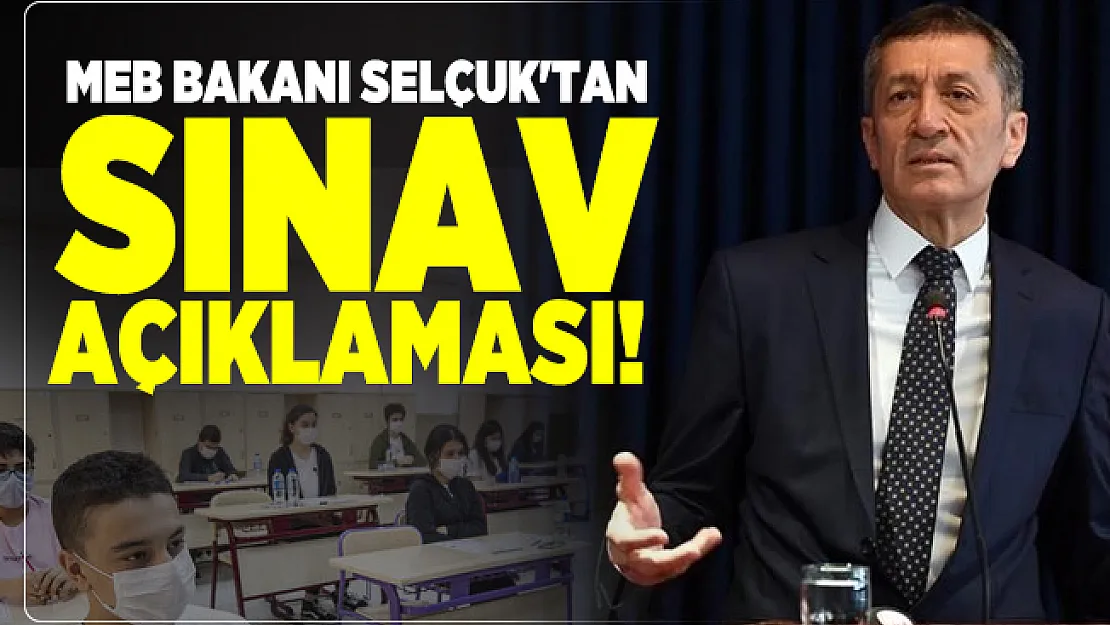 MEB Bakanı Selçuk'tan sınav açıklaması! 1. dönem sınav tarihleri ne zaman olacağı belli oldu