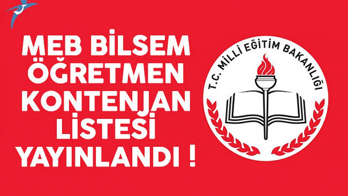 MEB BİLSEM öğretmen kontenjanları listesi yayınlandı