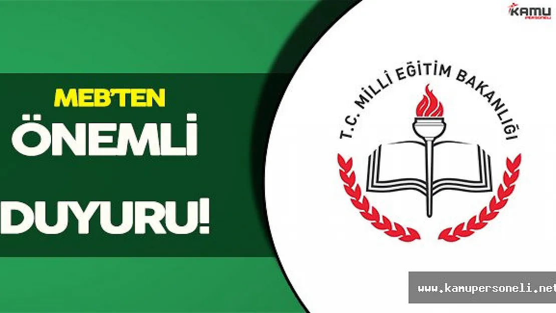 MEB, Destekleme ve Yetiştirme Kurslarına İlişkin Başvuru Süresini Uzattı
