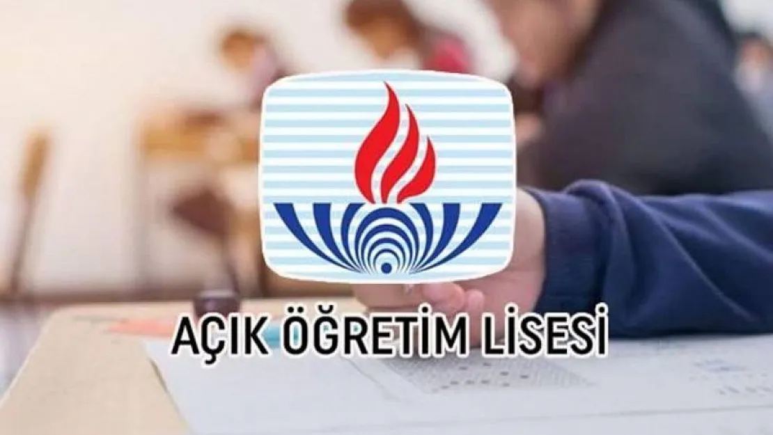 MEB son dakika Açık Lise kararını açıkladı! Şart kaldırıldı!