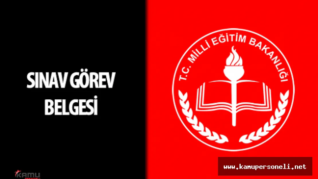 MEBBİS Öğretmen Girişi - Parasız Yatılılık ve Bursluluk Sınavı (PYBS) Sınav Görev Belgesi Nasıl Alınır?