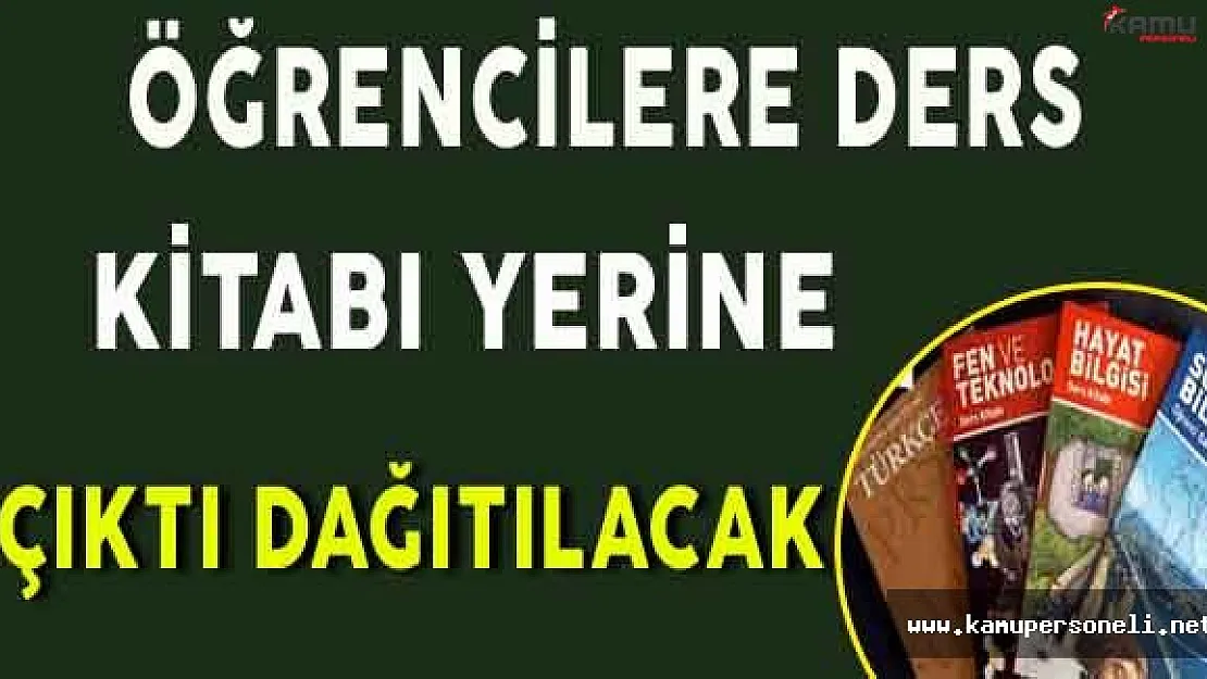 MEB'den Ders Kitabı Yerine PDF Uygulaması