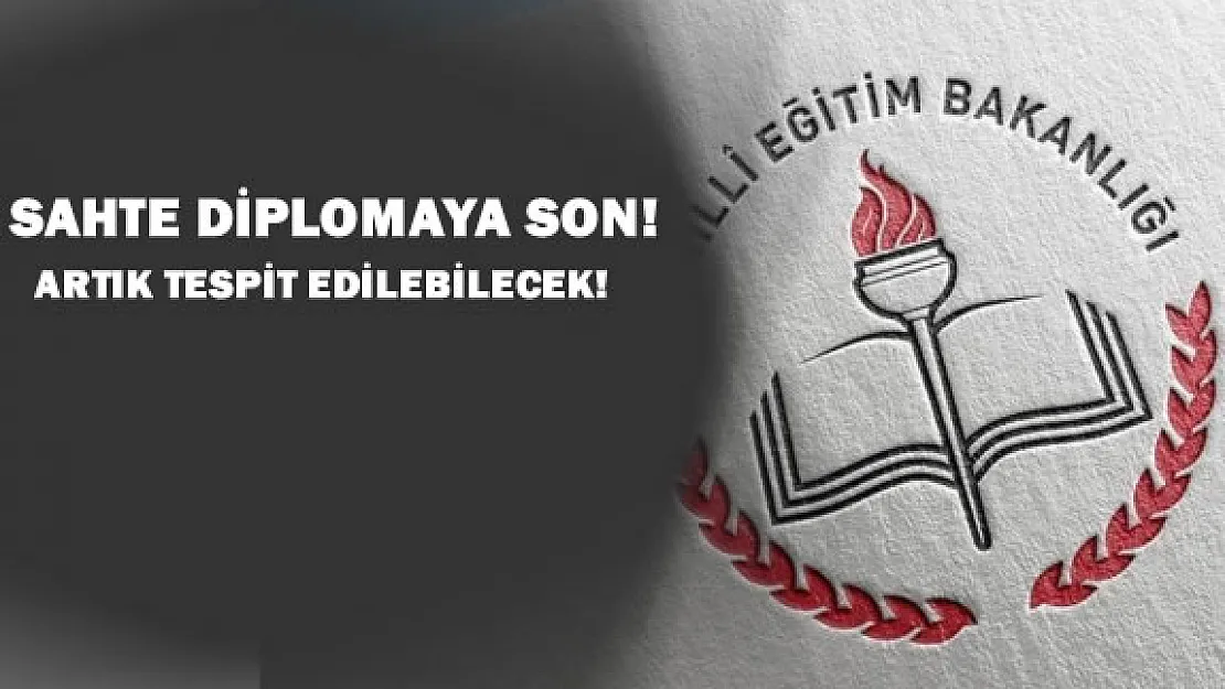 MEB'den Sahte Diploma Tespiti İçin Sistem