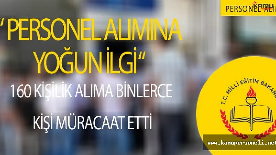 MEB'in KPSS Şartsız Personel Alımına Yoğun İlgi - İŞKUR'dan Açıklama Geldi
