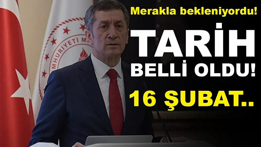 MEB'ten flaş açıklama! Kritik tarih 16 Şubat!