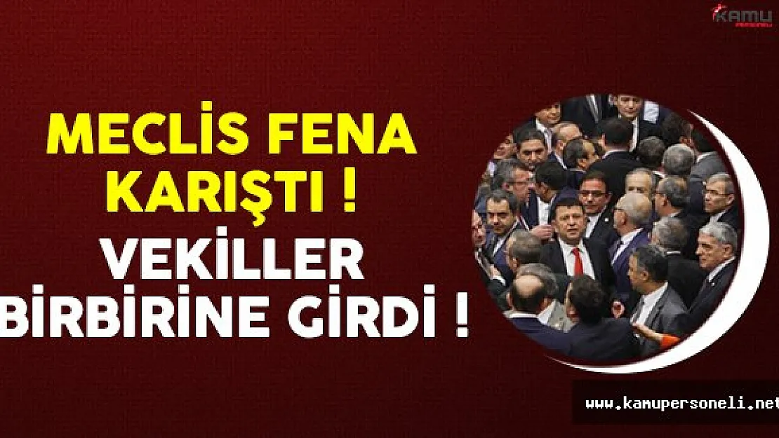 Meclis Genel Kurulu'nda kavga çıktı