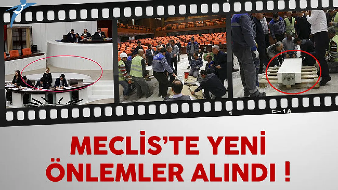 Meclis'te milletvekillerinin düşmemesi için önlem alındı