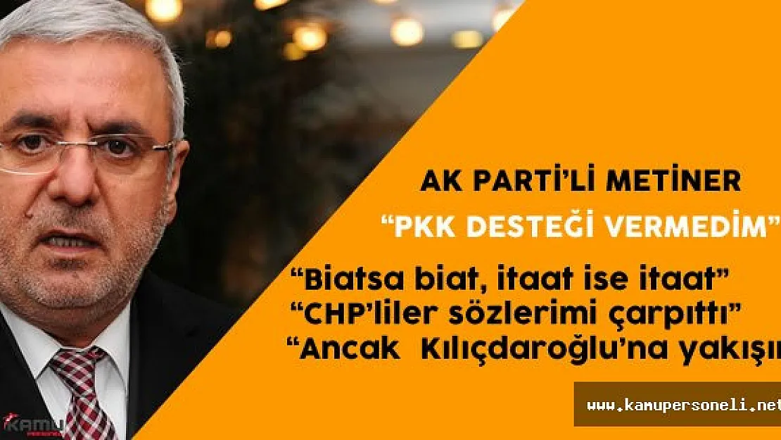 Mehmet Metiner 'den Kılıçdaroğlu'na PKK Konusunda Destek Yok