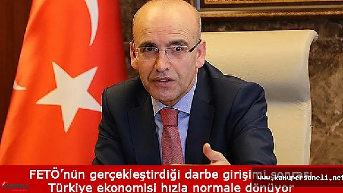 Mehmet Şimşek: &quotKaygıya gerek yok"