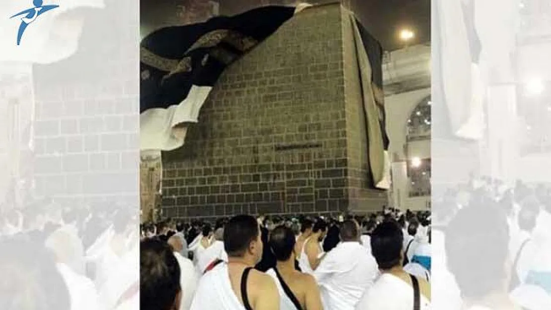 Mekke ve Arafat'ta Fırtına Kabusu: Kabe'nin Örtüsü Uçtu