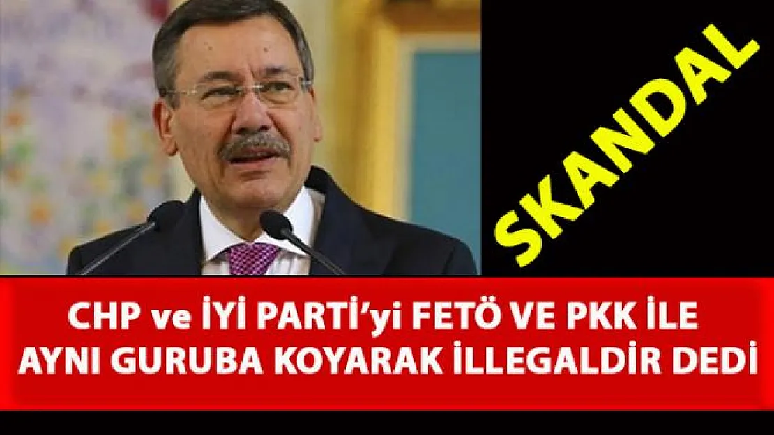 Melih Gökçek'ten, Muhalefet Partilerine yönelik skandal açıklama