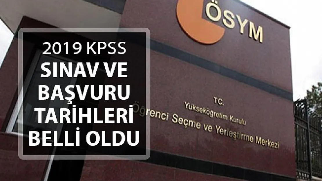 Memur Adayları Dikkat: 2019 KPSS Hakkında Yeni Gelişme ! İşte Başvuru ve Sınav Tarihi