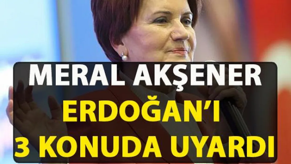 Meral Akşener, Cumhur ittifakının 'Devletin Bekası' söylemine yanıt verdi