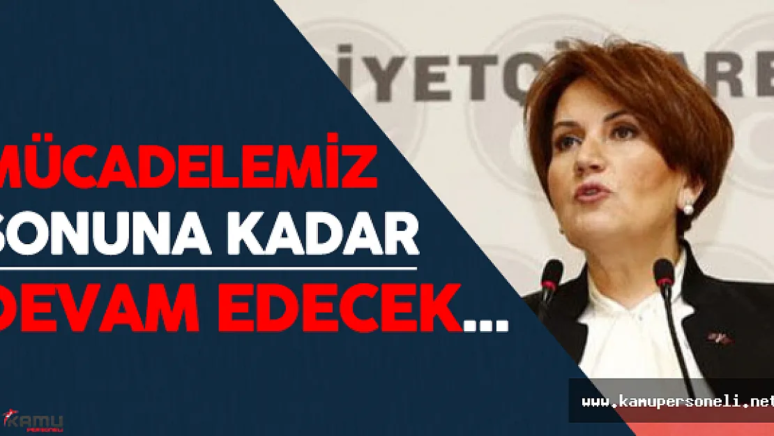 Meral Akşener: &quotTürk Milliyetçileri engellenemeyecektir!"