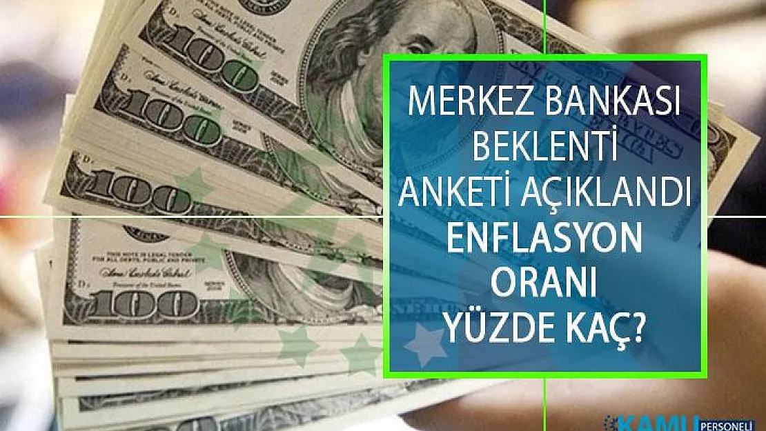 Merkez Bankası Beklenti Anketini Açıkladı! Haziran Ayı Enflasyon Oranı
