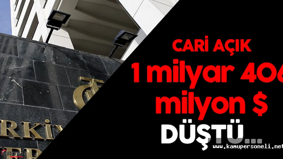 Merkez Bankası'ndan Ödemeler Dengesi Açıklaması ( Cari Açık Düştü)