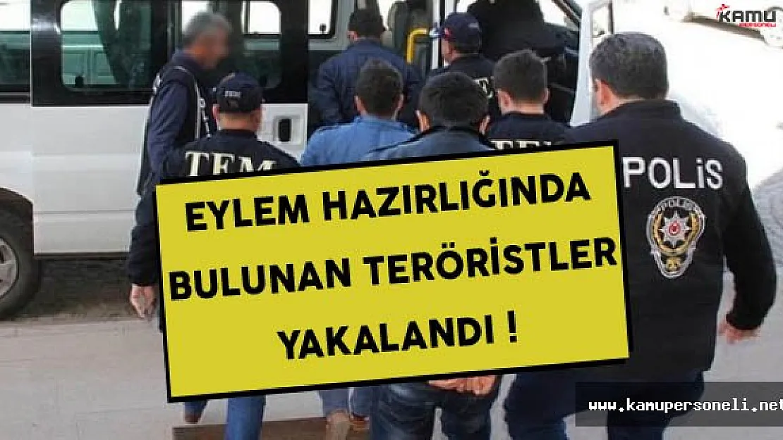 Mersin'de Eylem Hazırlığında Bulunan Teröristler Yakalandı