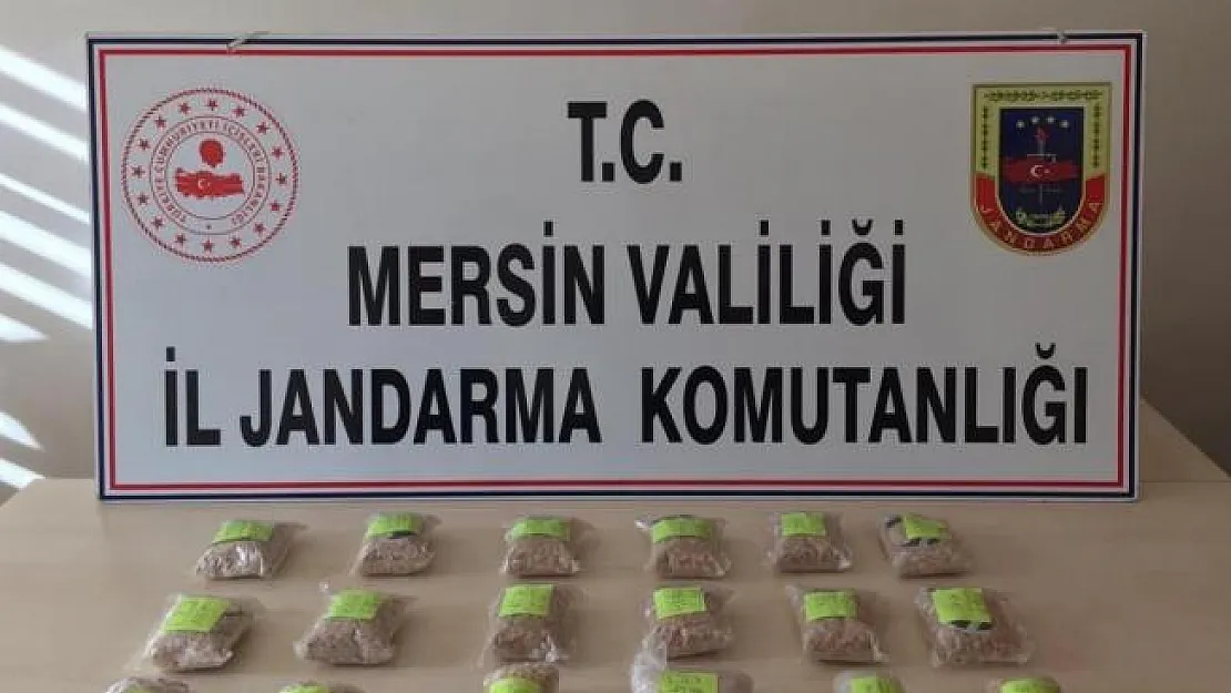 Mersin'de uyuşturucu operasyonu