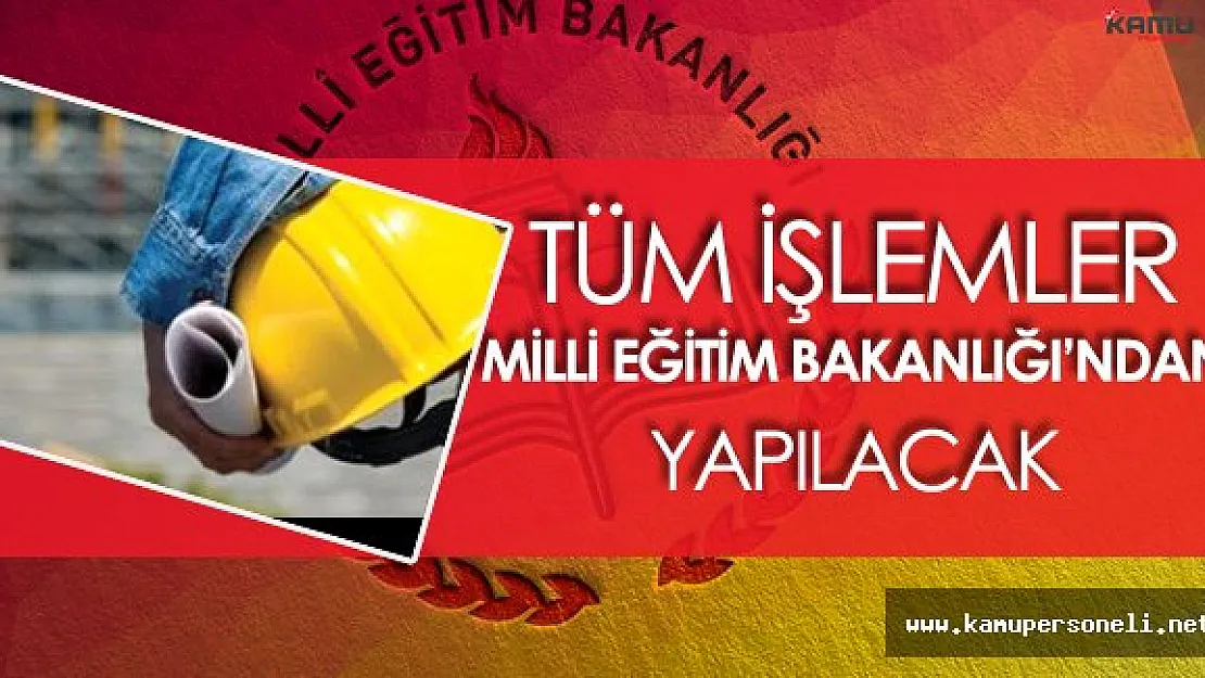 Mesleki Yeterlilik Kursları Milli Eğitim Bakanlığı'na Devrediliyor