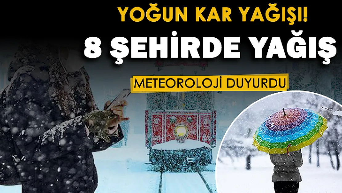 Meteoroloji o illeri tek tek sıraladı! Yoğun kar yağışı geliyor: Sıcaklıklar çok ani düşecek