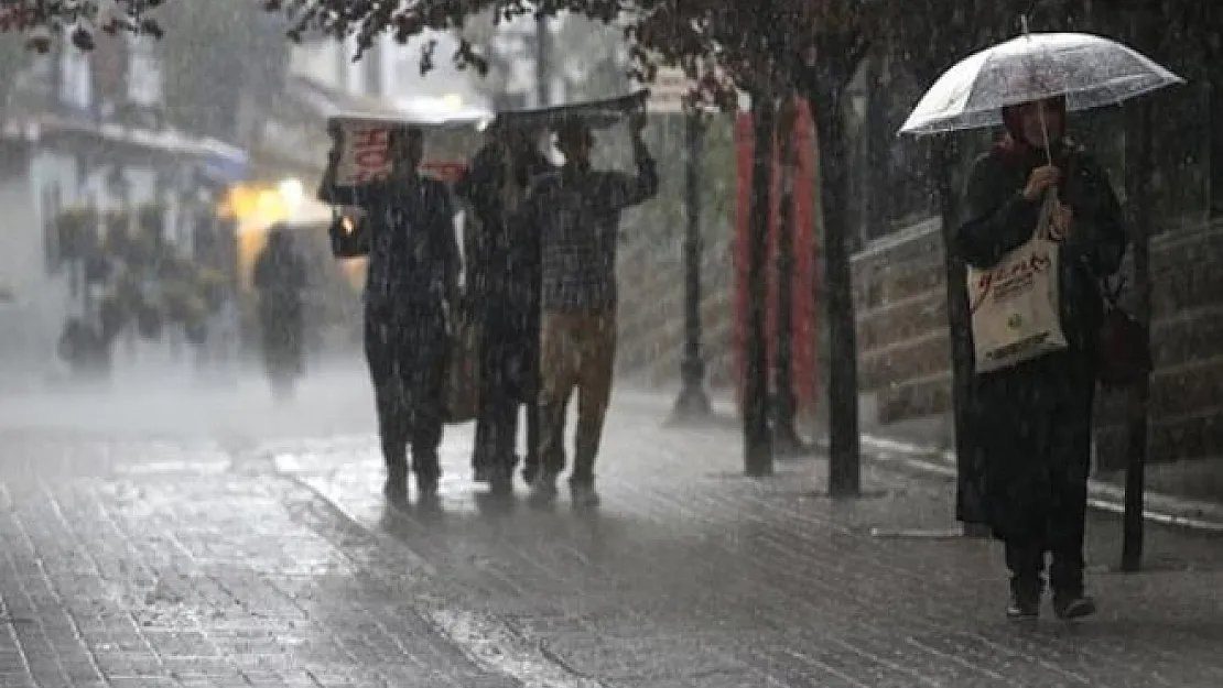 Meteoroloji Son Dakika sağanak yağış uyarısı