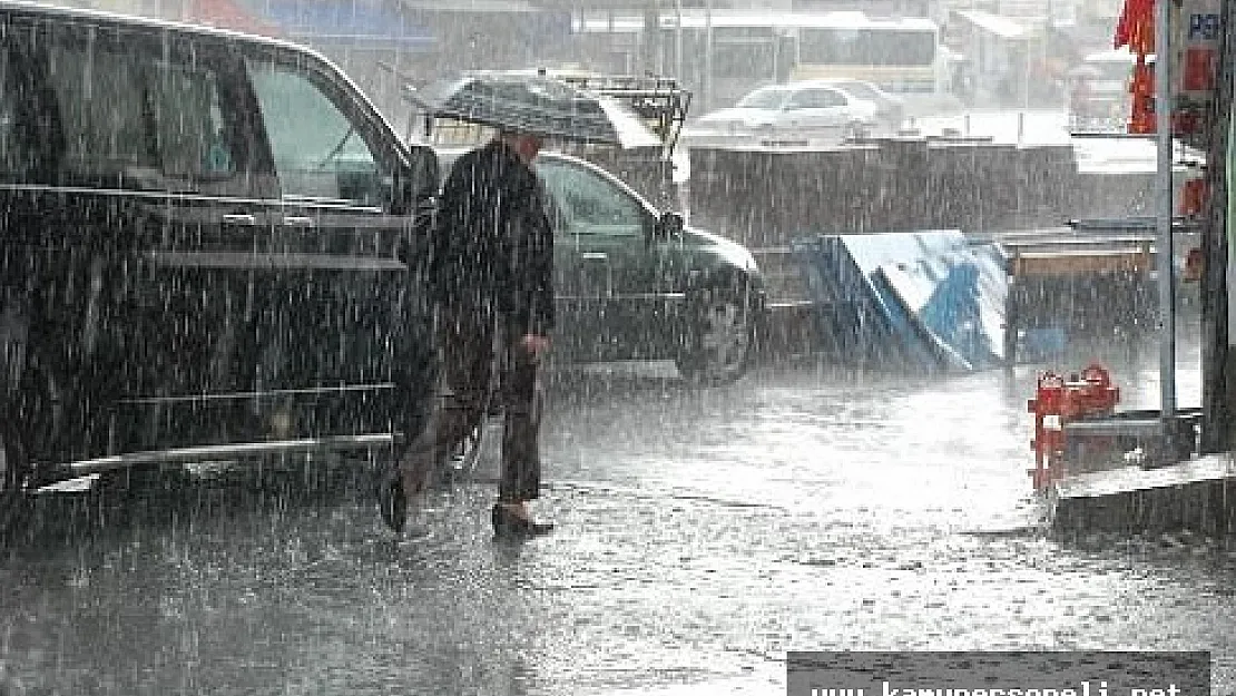 Meteoroloji uyardı: Akşam saatlerinde gök gürültülü sağanak yağış var