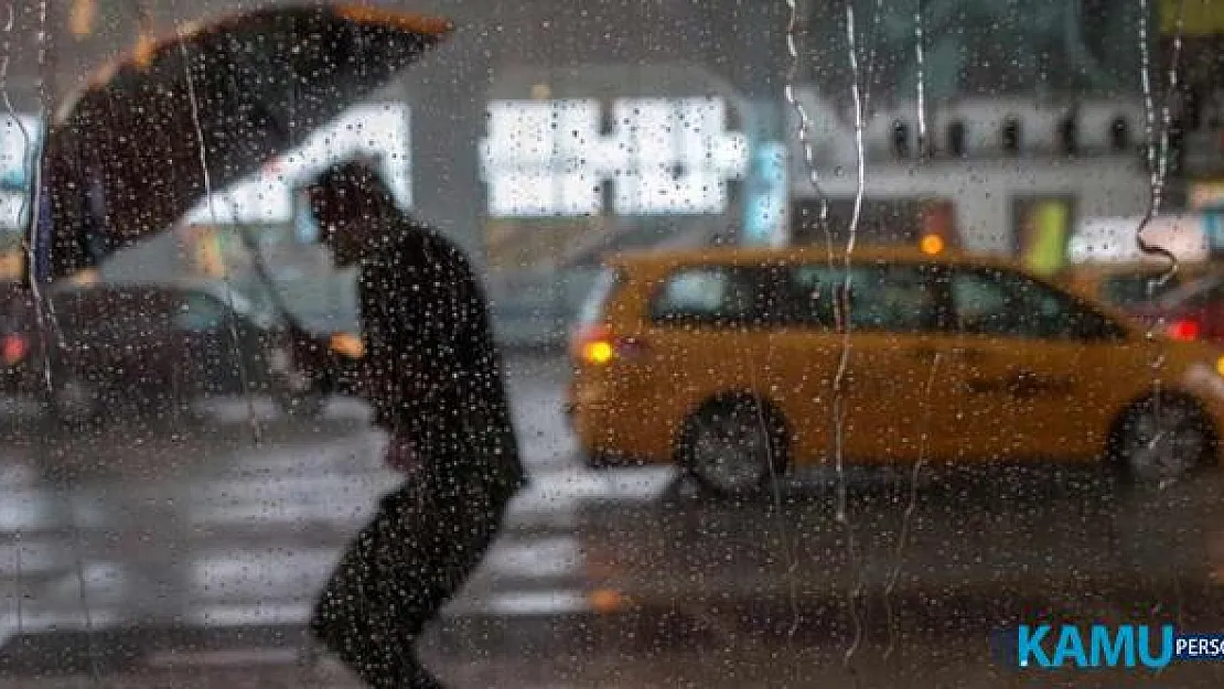 Meteoroloji'den 3 İl İçin Sağanak Yağış ve Dolu Uyarısı