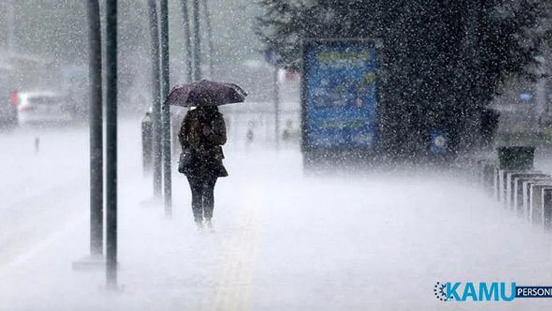 Meteoroloji'den Bu İller İçin Kritik Uyarı ! Şiddetli Yağış, Dolu, Yıldırım ve Hortum Uyarısı Yapıldı