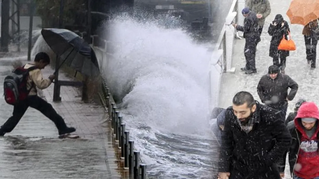 Meteoroloji'den Çok Önemli Soğuk Hava, Kar, Fırtına ve Yağmur Uyarısı