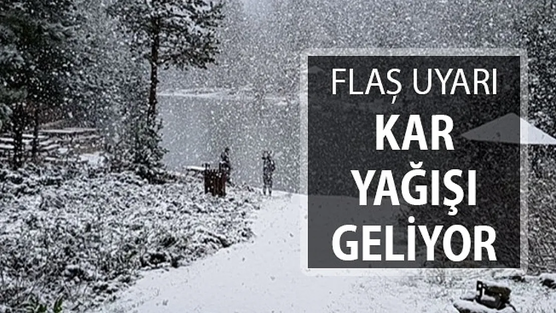 Meteoroloji'den Çok Önemli Uyarı: Kar Yağışı Geliyor (Güncel Hava Durumu Raporu)