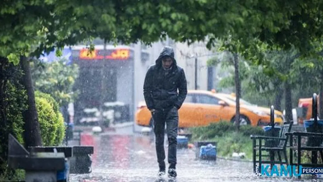 Meteorolojiden gök gürültülü sağanak yağış uyarısı