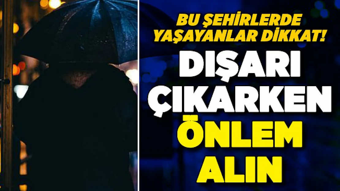 MGM'den kritik açıklama: Ankara ve İstanbul için şiddetli sağanak uyarısı