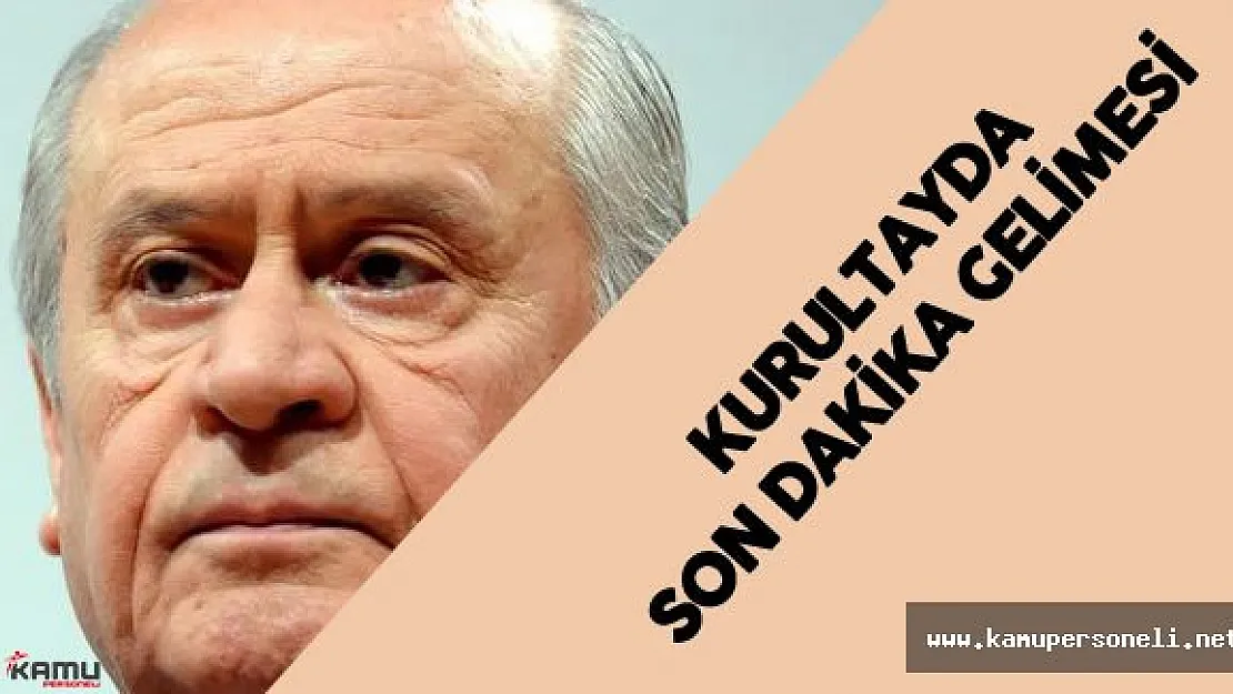 MHP Genel Başkanı Devlet Bahçeli Genel Merkezde ( Kurultay Son Dakika Gelişmesi)