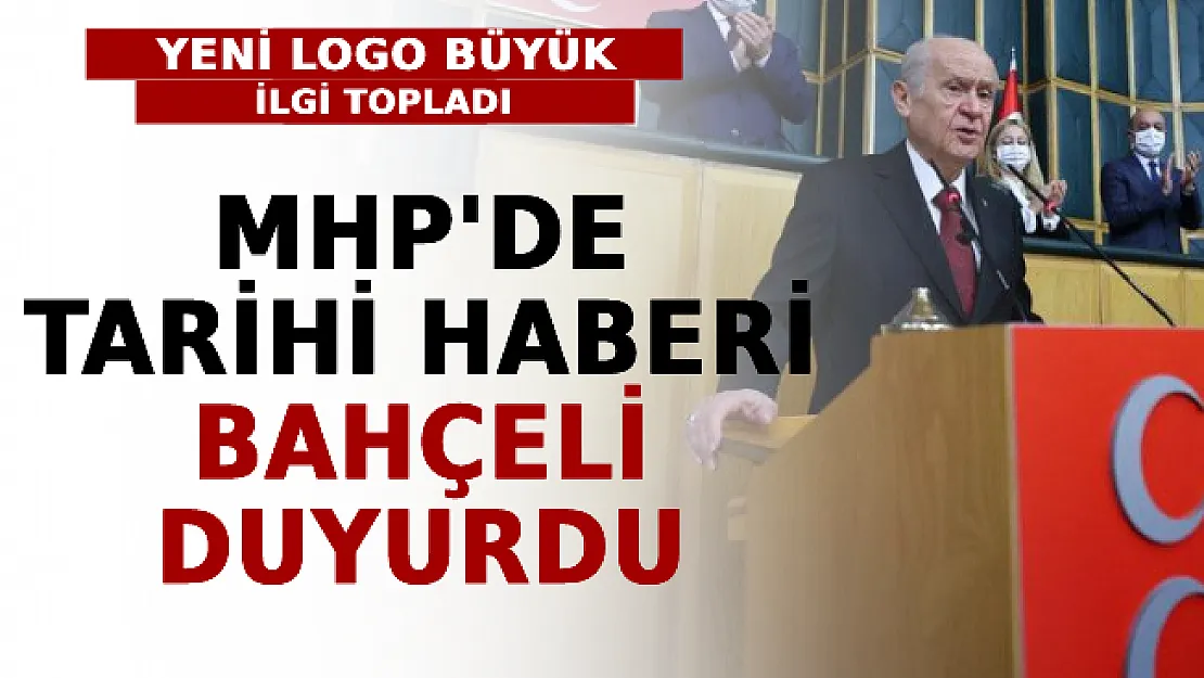 MHP'de Tarihi Haberi Bahçeli Duyurdu! Yeni Logo Büyük İlgi Topladı
