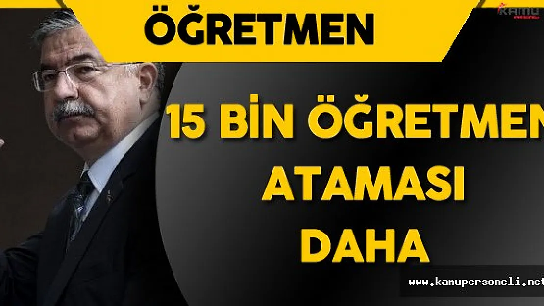 Milli Eğitim Bakanı Açıkladı &quot30 Bin Öğretmen Atamak İstiyoruz"