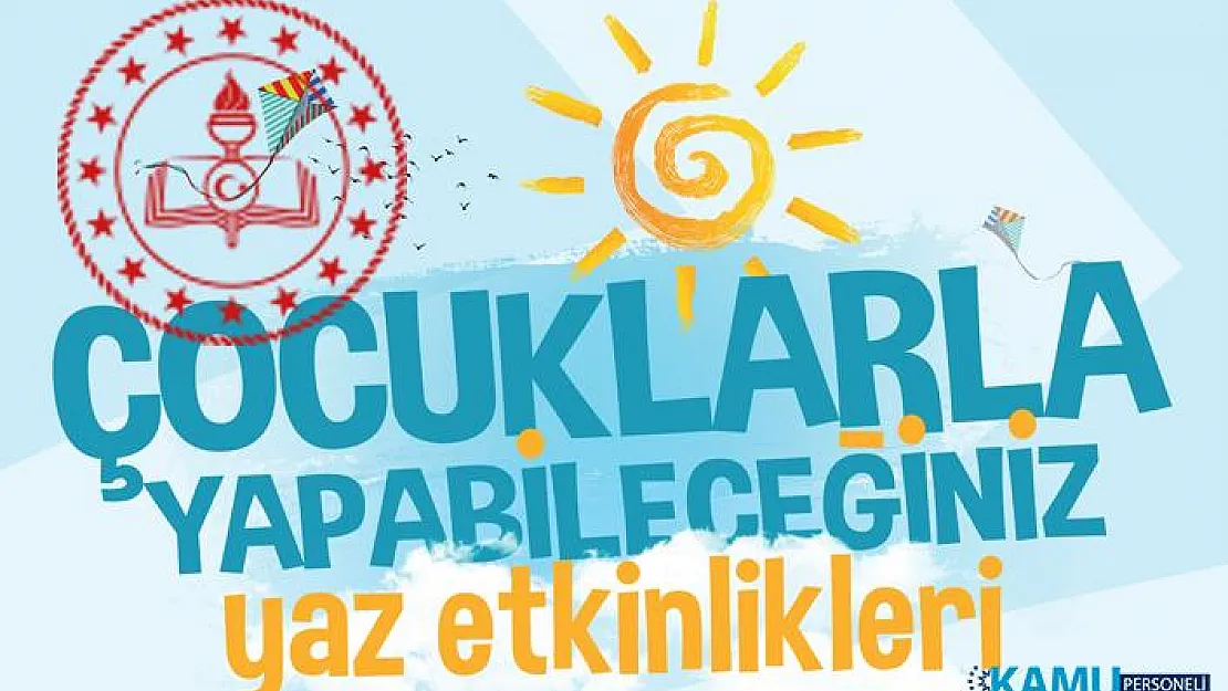 Milli Eğitim Bakanlığı (MEB), okul öncesi, ilkokul ve ortaokul öğrencileri için Etkinlik takvimi yayınladı!