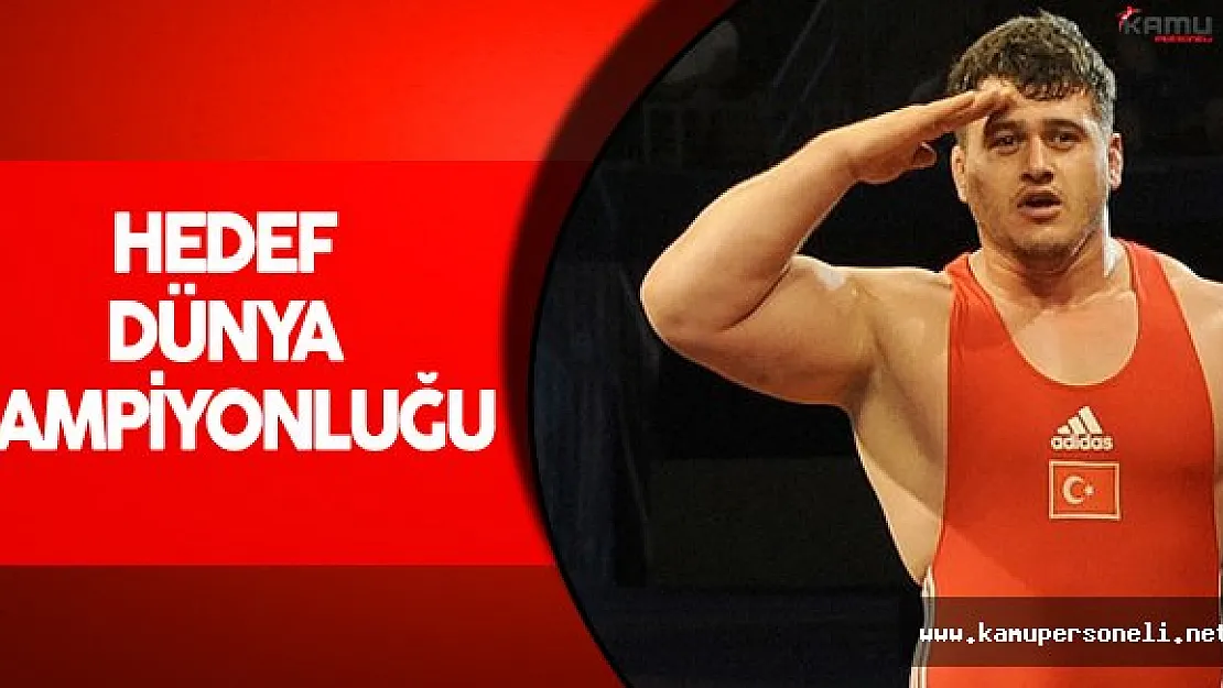 Milli Güreşçi Kayaalp :" Hedef 3'üncü Dünya Şampiyonluğu"