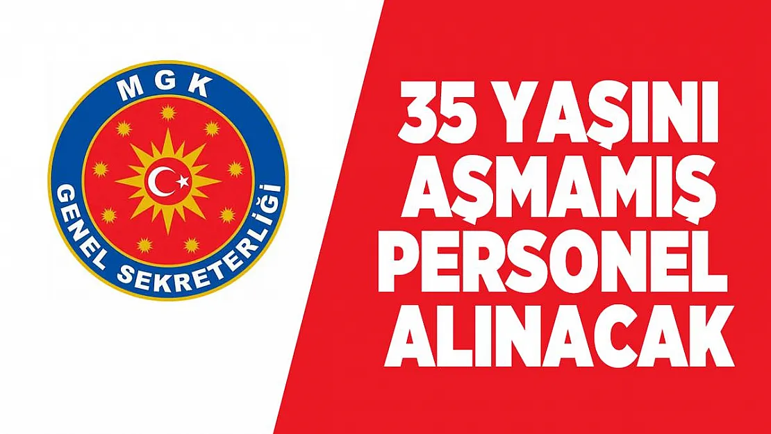 Milli Güvenlik Kurulu Genel Sekreterliğine uzman yardımcısı personel alınacak!