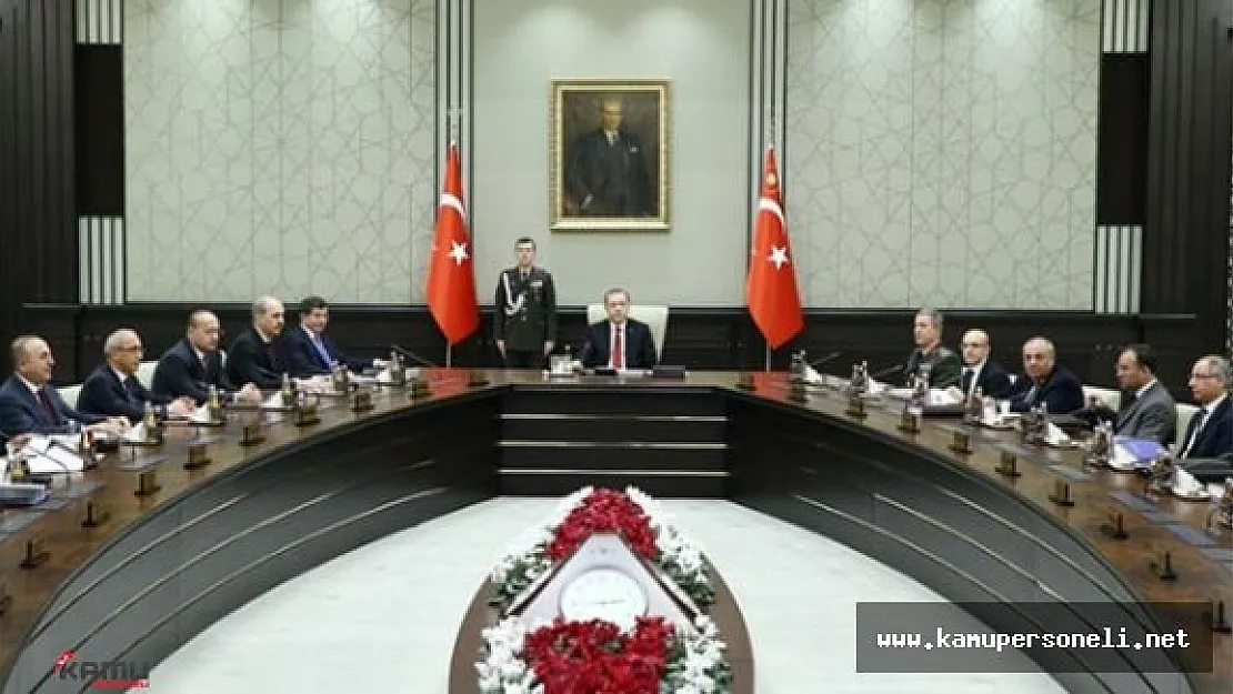 Milli Güvenlik Kurulu Toplantısı Sona Erdi