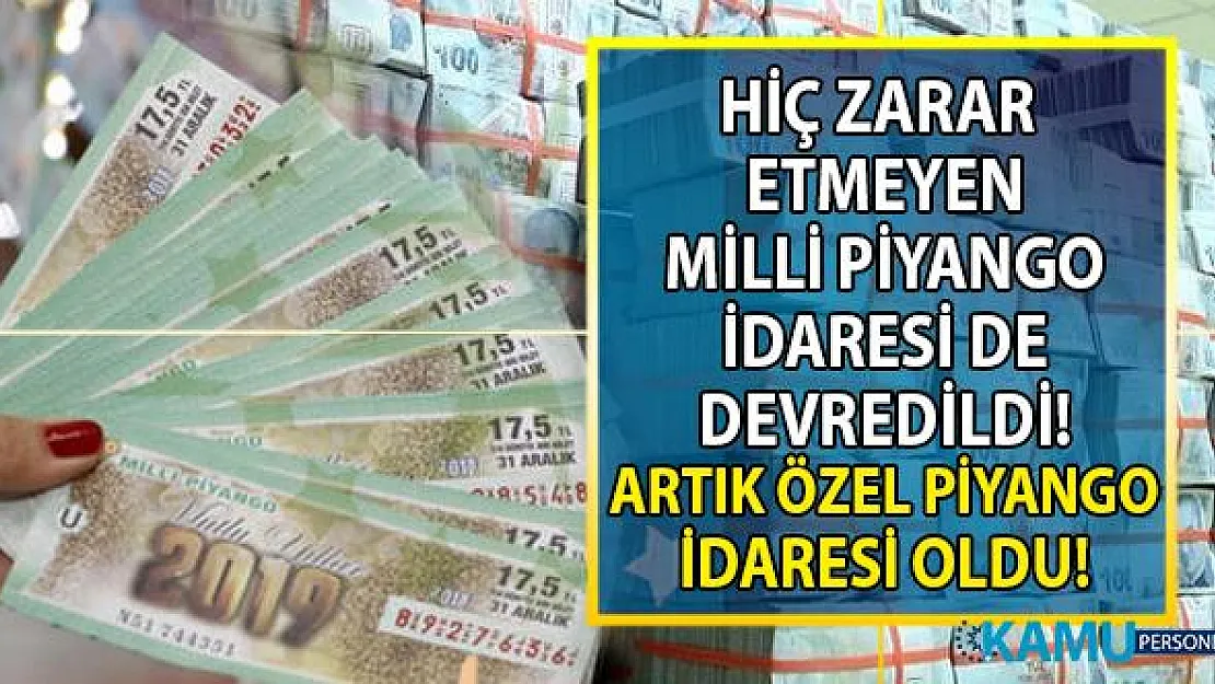 Milli Piyango satıldı mı? Kime satıldı?