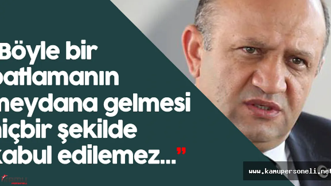 Milli Savunma Bakanı Fikri Işık: &quotMedine'deki hain ve menfur saldırı...!"