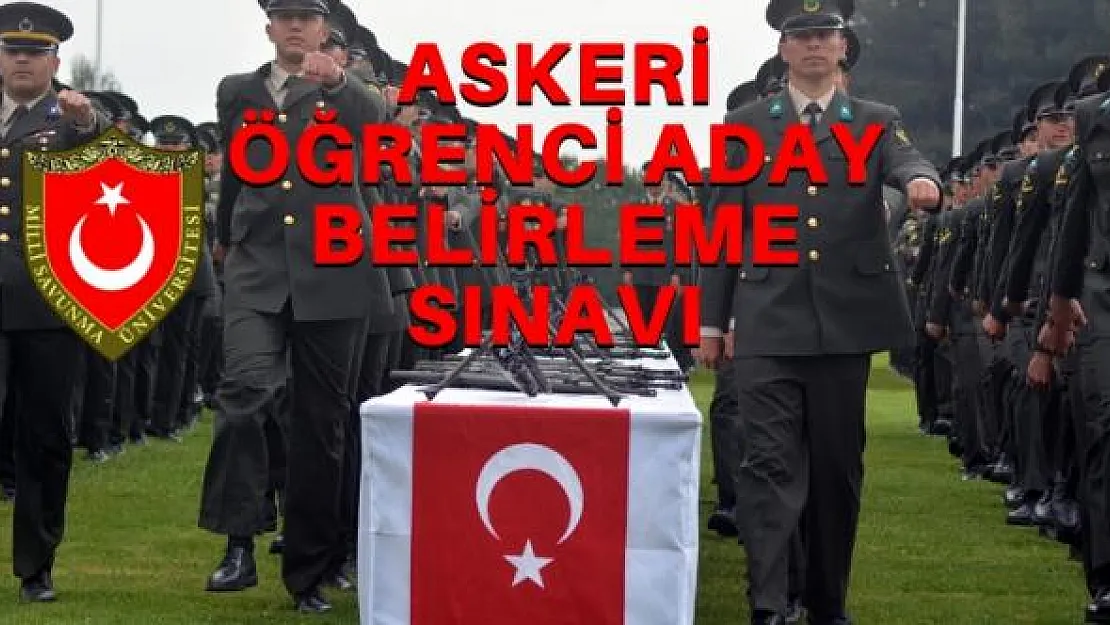 Milli Savunma Üniversitesi Askeri Öğrenci Aday Belirleme Sınavı Başvuruları Devam Ediyor....
