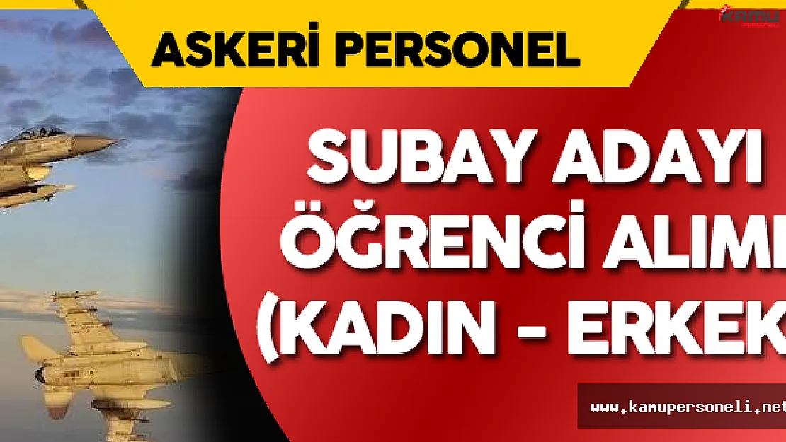 Milli Savunma Üniversitesi Subay Adayı Öğrenci Alımı için Başvurular Eylül'de Başlıyor