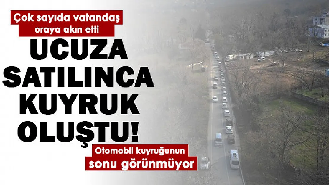 Milyonlarca kişi oraya akın etti! Ucuza satıldığından otomobil kuyruğunun sonu görünmüyor: İşte nedeni