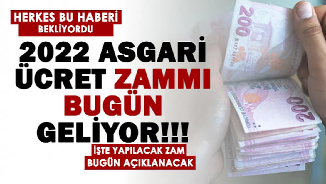 Milyonlarca kişinin beklediği haber bugün geliyor! Asgari ücrete dev zam açıklaması yapıldı: İşte milyonlarca çalışanın maaşına yapılacak zam
