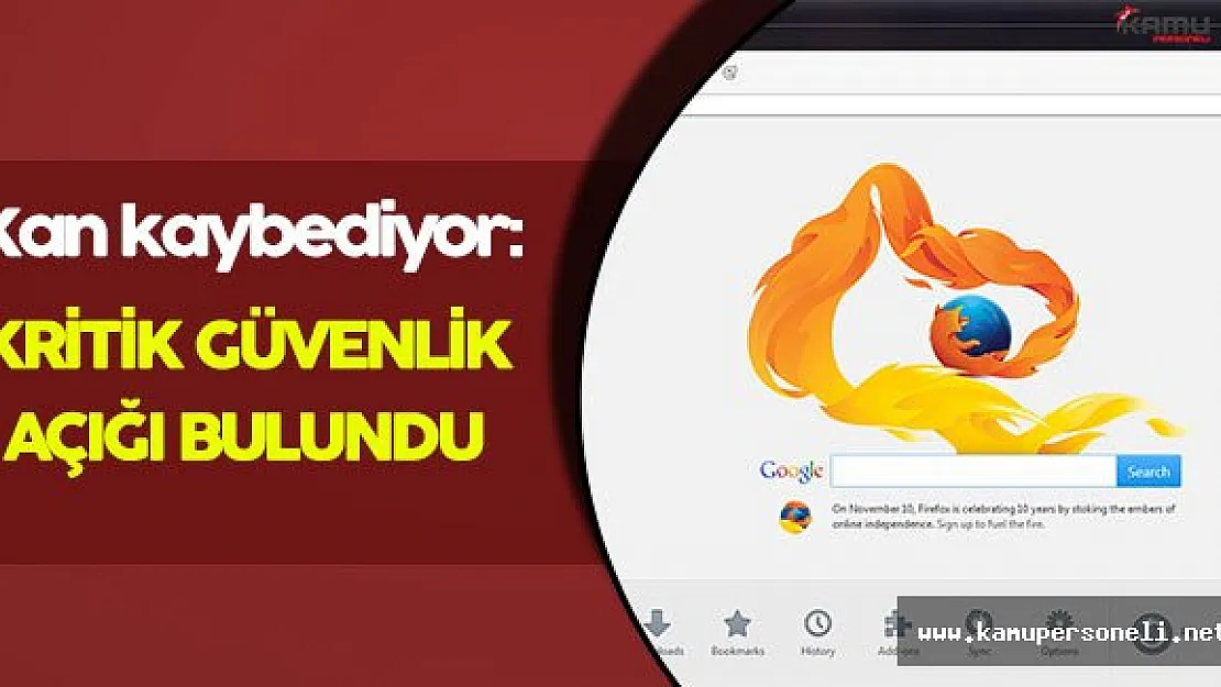 Mozillada Tehlikeli Güvenlik Problemi