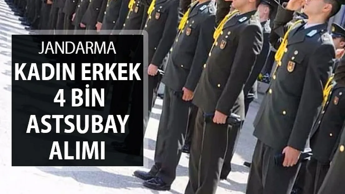 MSB 4 Bin Kadın Erkek Astsubay Alımı Yapacak ! İşte Başvuru Şartları