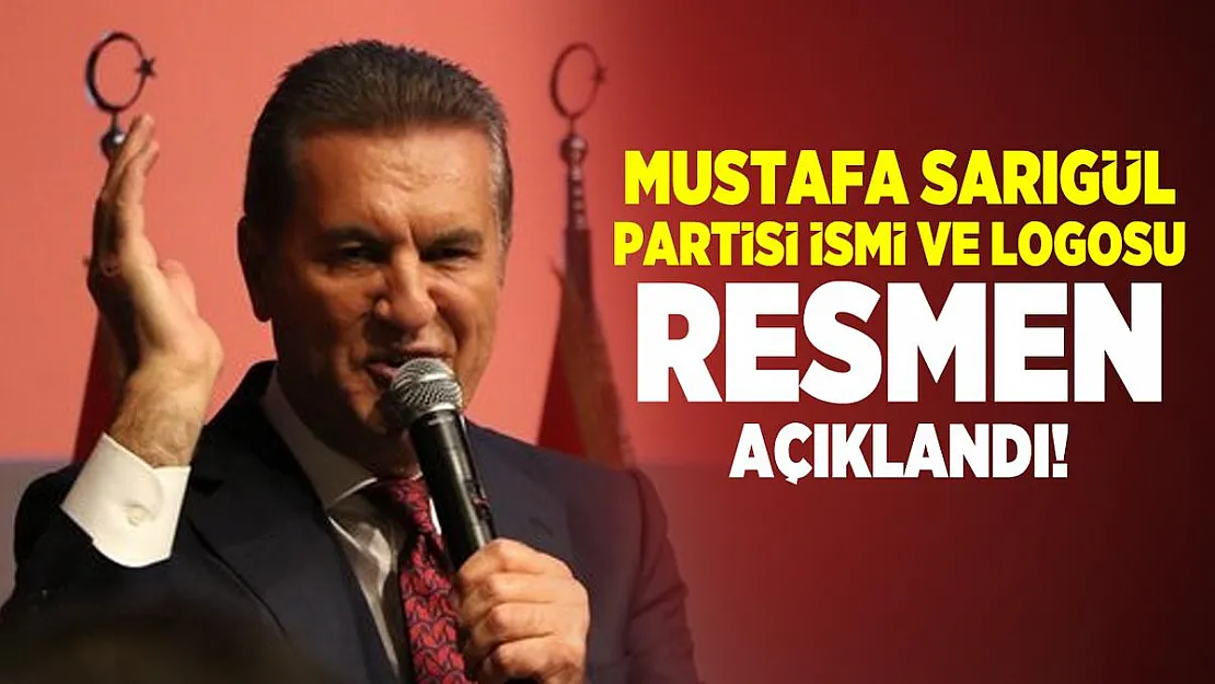 Mustafa Sarıgül partisi ismi ve logosu resmen açıklandı!